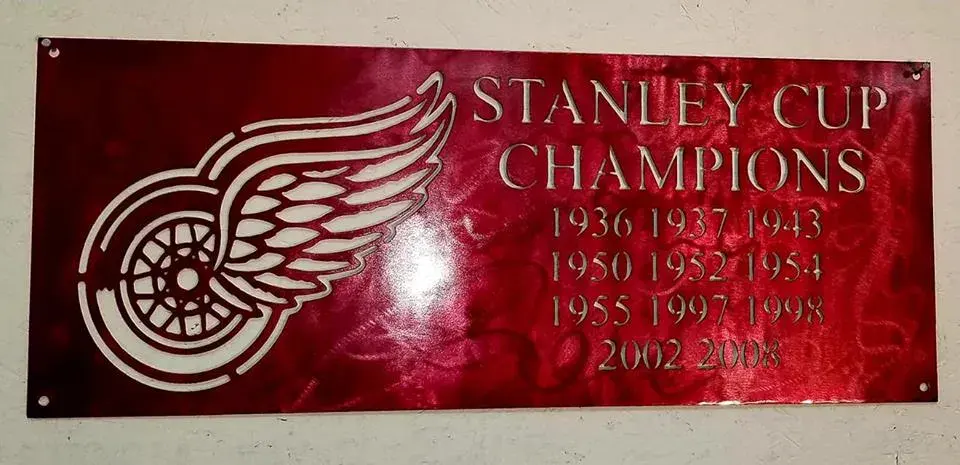 Red Wings Wall Piece
