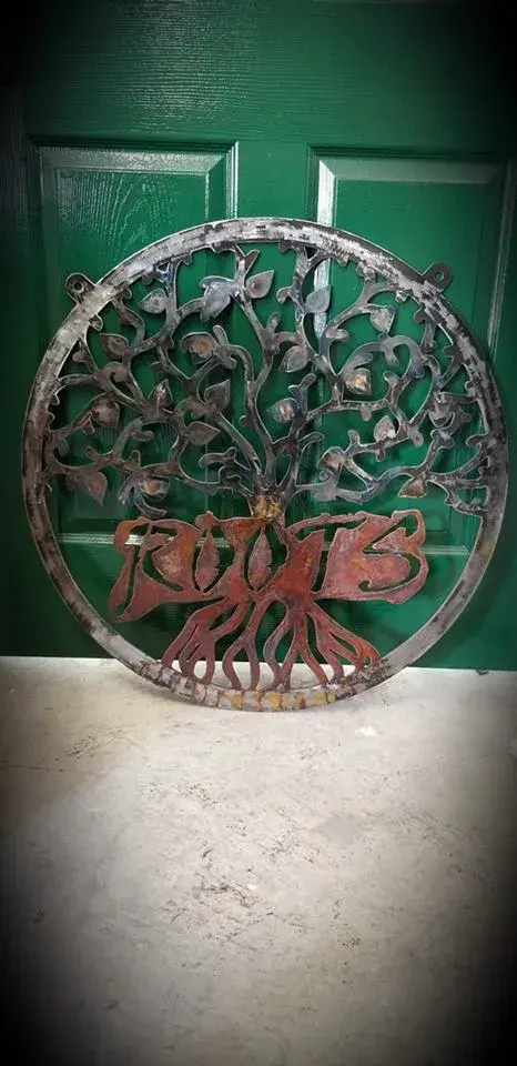 Custom “Roots” Sign